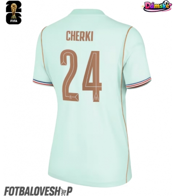 Francie Rayan Cherki #24 Dámské Venkovní Dres MS 2026 Krátký Rukáv